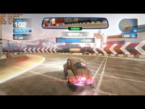 Blur Walkthrough Part 16 - "L.A. Docks - Destruction" [1080p60]