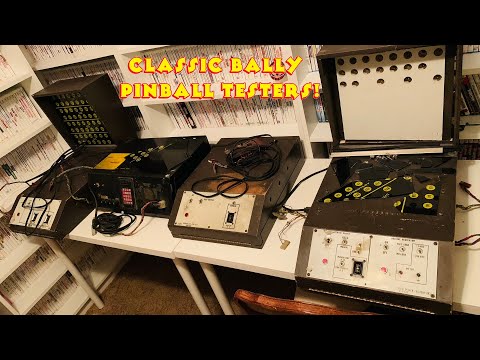 Testing Machines for Classic Bally SS Pinball Machines!
