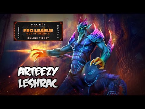 Arteezy (Leshrac) - vs. RADIANT @ FACEIT Pro League North America