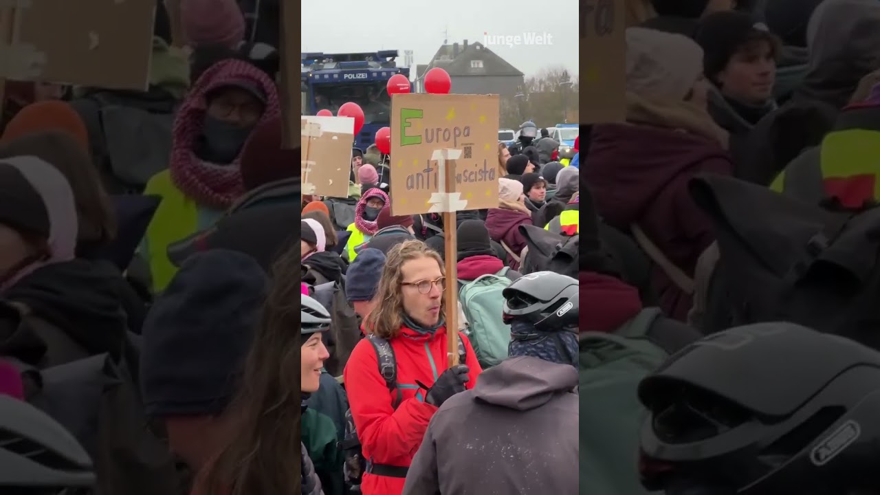 Blockaden in Gießen