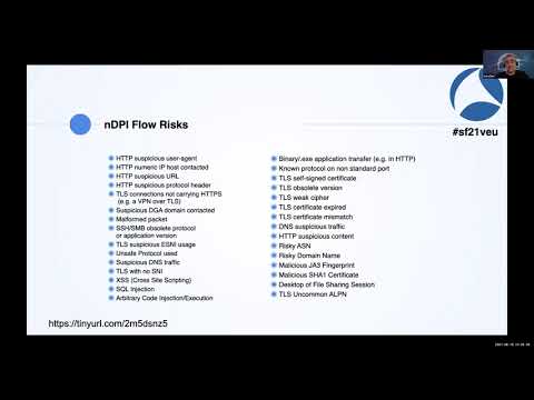 SF21VEU - 15 Cybersecurity-oriented Network Traffic Analysis (Luca Deri/Matteo Biscosi/Martin Scheu)