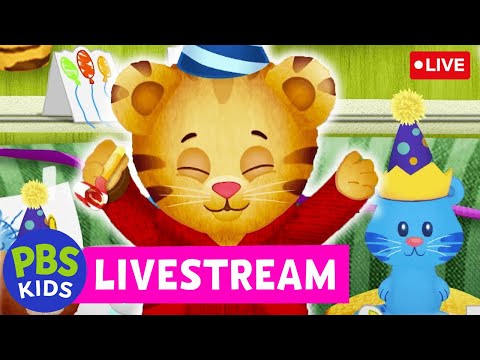 , title : '🟢 Daniel Tiger LIVE | It's a Beautiful Day in the Neighborhood! 🐯 ☀️| PBS KIDS'