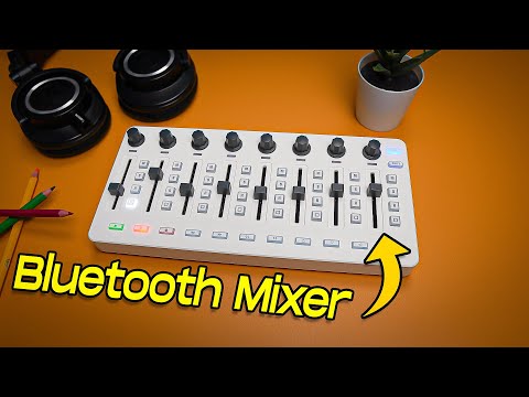 M-vave SMC-MIXER MIDI controller equipped with wireless functionality for music production,price include the import duty to US buyer image 6