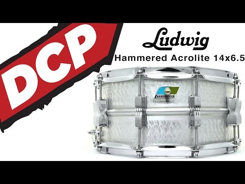 Ludwig Acrolite Snare Drum 14x6.5 Hammered image 5