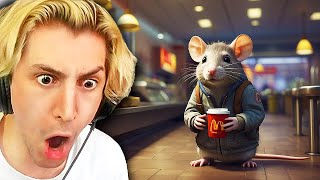 Wild rat enters Snr.Buns - xqc gta rp