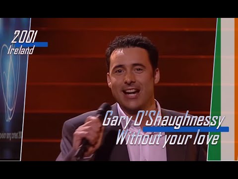 eurovision 2001 Ireland 🇮🇪 Gary O'Shaughnessy - Without your love ᴴᴰ