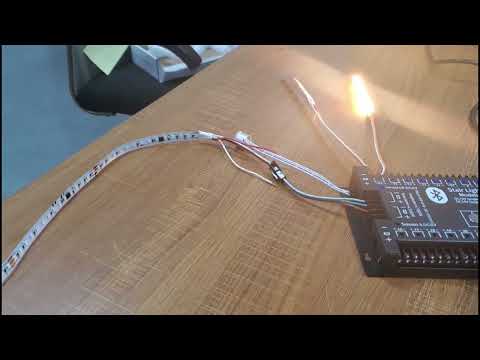 How to use V3 3003 stair led control system