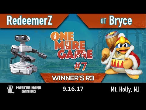 OMG 7 - RedeemerZ (ROB) vs. GT | Bryce (Dedede) - Winner's R3
