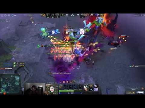 Shadow Shaman unbelievable ending of the game + Rampage | Dota 2