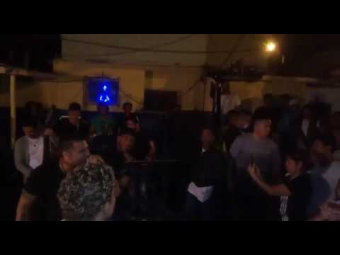 Yasser Ramos debajo de la balacera