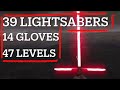 Vader Immortal III Dojo All Lightsabers Gloves