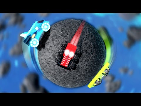 We Had a Demolition Derby on THE ASTEROID!