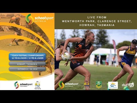 SSA Touch Football Championships 2018 | U12 & U15 | Day 4 | 25.10.18 | LIVE STREAM