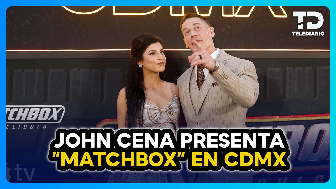 “Matchbox”: John Cena provoca euforia en CdMx