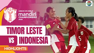 Download lagu Timor Leste VS Indonesia - Highlights | Asean U16 Girls Mandiri Championship 2025 mp3 Download lagu Timor Leste VS Indonesia - Highlights | Asean U16 Girls Mandiri Championship 2025 mp3
