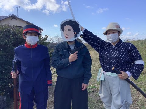 「玉名かるた」でまちあるき#02『き』菊池川 越すに越されぬ 薩摩軍