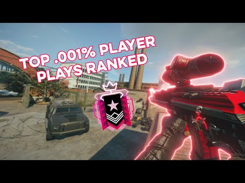 TOP .001% Player Plays RANKED Ranked Highlights - Rainbow Six Siege