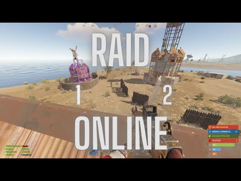 We Online Raided 2 Bases Next To Each Other - Rust Raiding