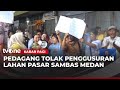 Unjuk Rasa Pedagang Pasar Sambas Tolak Penggusuran Lahan Kabar Pagi