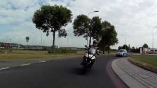 preview picture of video 'Honda CB500X road test 2013'