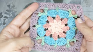 Crochet This Pretty Granny Square, Perfect for Beginners