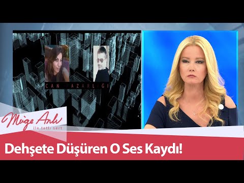 Dehşete düşüren o ses kaydı! - Müge Anlı İle Tatlı Sert 5 Ekim 2020
