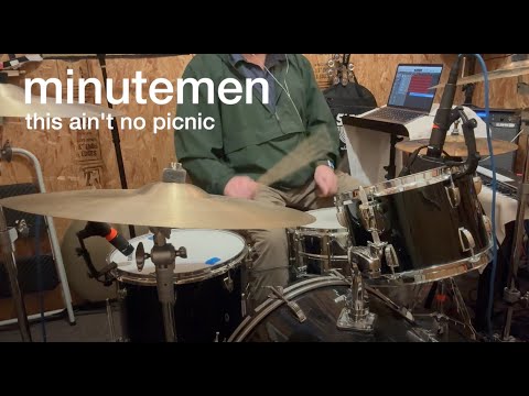 Minutemen - This Ain't No Picnic (Drum Cover)