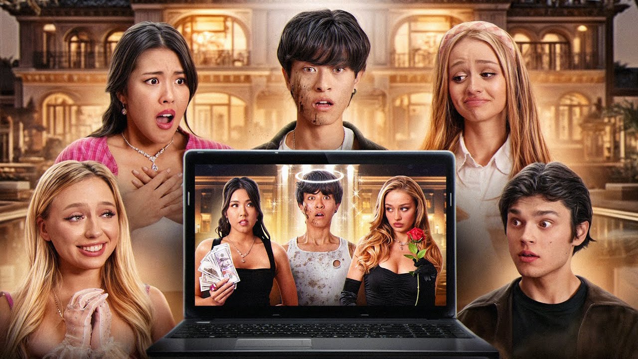 Two Billionaire Girls Fight Over Poor Boy | AU REACTS