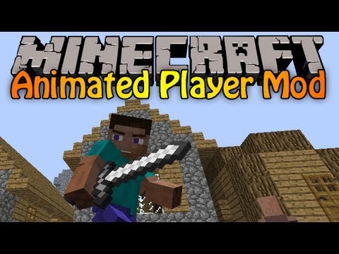 Minecraft Mod Spotlight: Animated Player Mod (1.5.2) Review