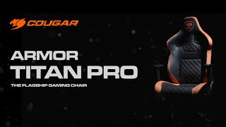 ขาย Cougar Armor Titan Pro Gaming Chair - Black/Orange ราคา 11,900.00 บาท