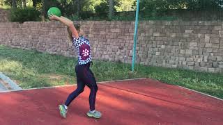 HAEST Palla Per Il Lancio Del Giavellotto 600g | Speer Ball | Diametro 90 Mm