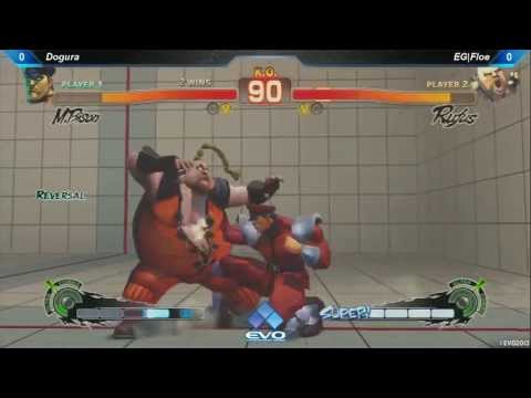 [EVO 2013 SSFIV AE] Dogura (M Bison) vs EG Floe (Rufus)
