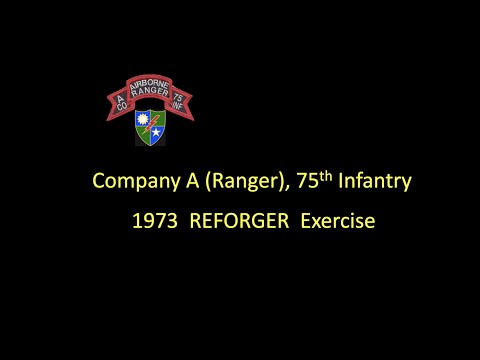 1973  A 75 Rangers in REFORGER