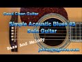 Simple Acoustic Blues Solo 3 Bass And Melody