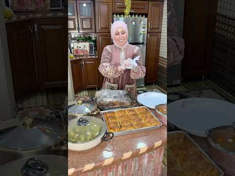 سفرة حلوة 🥰👌 #عزة_في_المطبخ #اكسبلور #ترند #اكلتك #عزومه