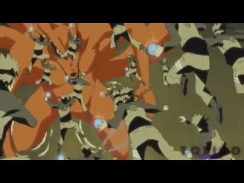 Naruto vs kyuubi courage riot