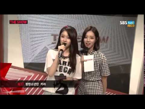 140902 The Show T-ARA MC Jiyeon cut #3