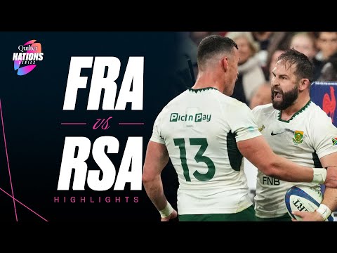HIGHLIGHTS | France v South Africa | The grudge match in Paris!