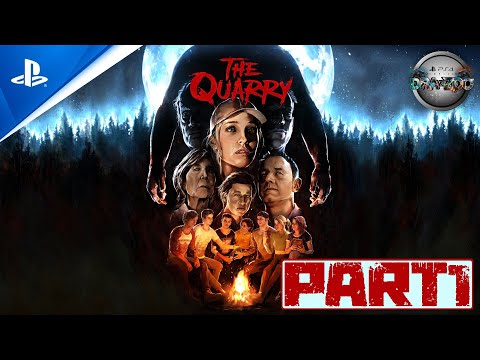 The Quarry PS4 Pro Gameplay Part1 FULL GAME (No Commentary)
