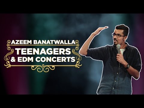 Thumbnail of the video: EIC: Teenagers & EDM (ft. Justin Bieber) - Azeem Banatwalla Stand-up
