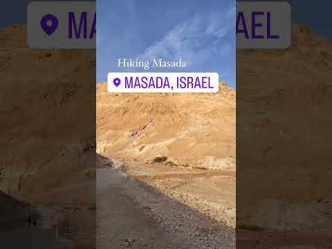Hiking Masada, Israel