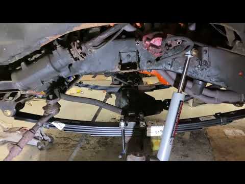 lift kit install chevy square body k10 k20