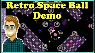 Retro Space Ball | Indie Game Demo Showcase | Live PC Gameplay