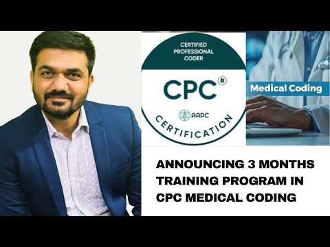 Announcing 3 months training program in Cpc medical Coding ￼