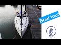 We bought a boat, 30ft Bavaria monohull sailboat tour - SV sea cactus