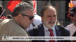 morire sul lavoro l ira del sindacato e emergenza nazionale