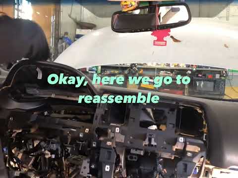 Nissan Murano heater core removal and replacement