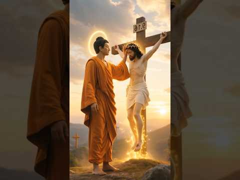 Buddha’s Blessing on The Cross – A Miracle of Light #Buddhism #Buddha #Meditation #jesus