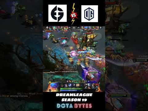 Evil Geniuses vs. OG Dreamleague Season 19 #dota2 #shorts