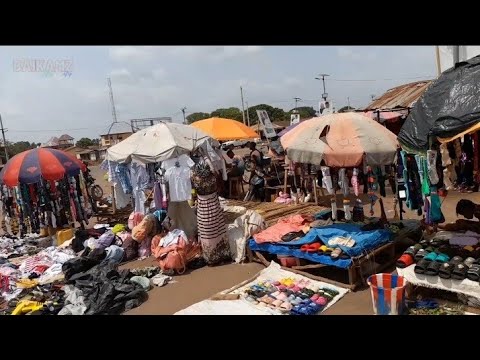 Trip to Kambia Town SierraLeone. The Town of Pa "Kambi"